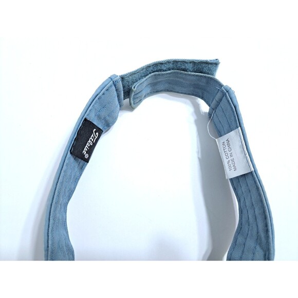 Titleist Visor Hat Blue Yellow #1 Distressed Adjustable Strap Vintage UCLA Golf - Picture 7 of 7